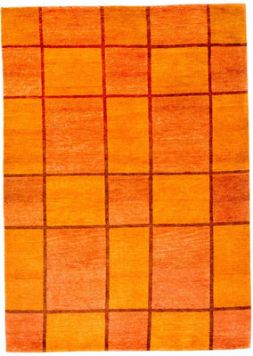 Gabbeh Teppich - Indus 239 x 168 cm - orange