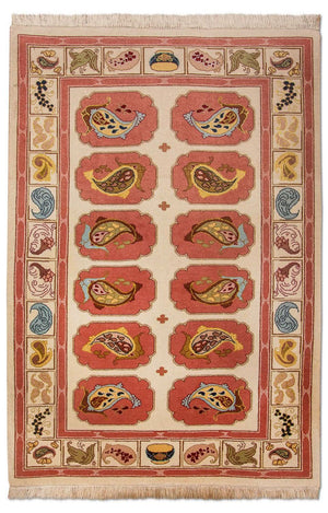 Perserteppich - Täbriz - Royal 109 x 99 cm Teppichbrücke
