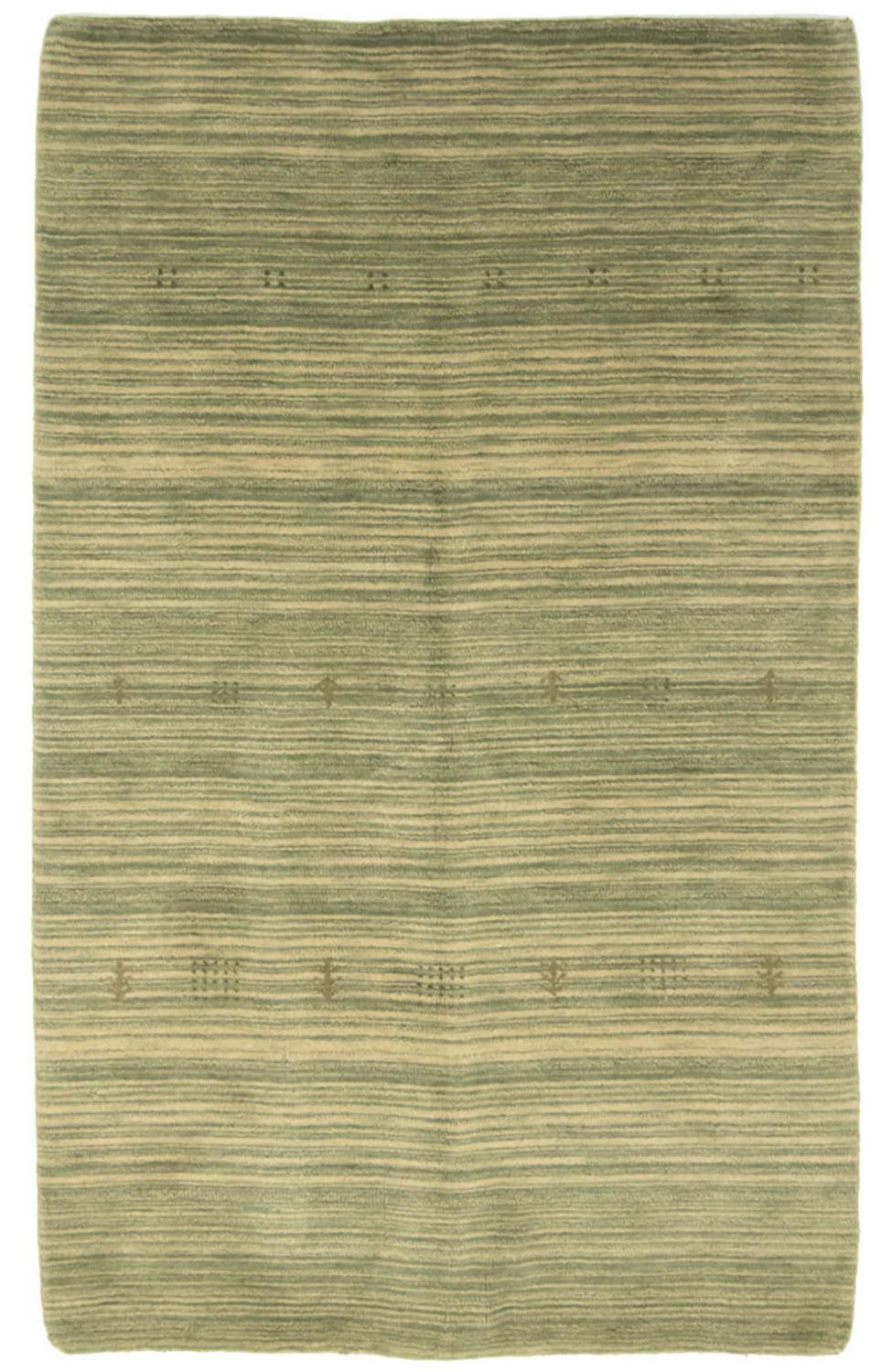 Wollteppich 245 x 152 cm Teppich Wohnzimmer