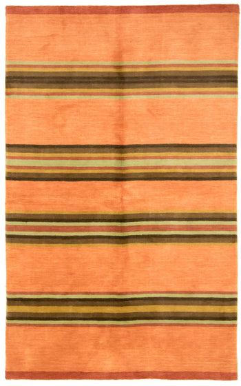 Wollteppich 242 x 150 cm Wohnzimmer Teppich