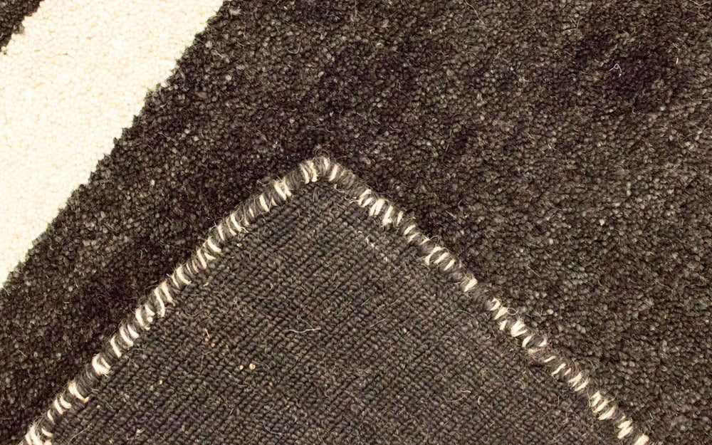 Wollteppich 264 x 163 cm Wohnzimmer Teppich