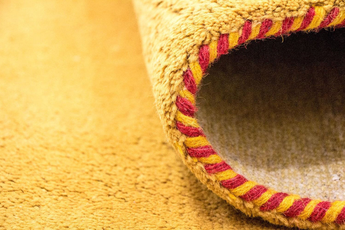 Gabbeh Teppich - Indus 202 x 141 cm - gold