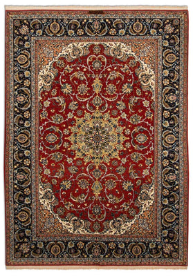 Perserteppich - Isfahan - Premium 224 x 157 cm Wohnzimmer Teppich