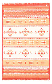 Kelim Teppich - Trendy »Bright« Rechteckig