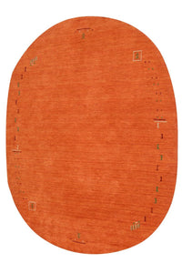 Gabbeh Teppich - Indus 200 x 200 cm - orange