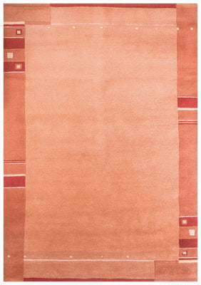 Nepal Teppich 140 x 70 cm - orange