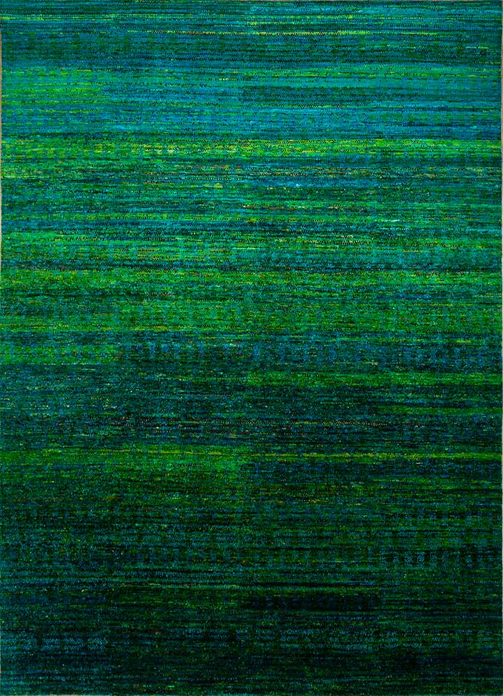 Designer Teppich - 300 x 240 cm - grün