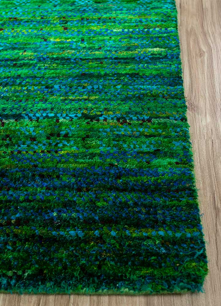 Designer Teppich - 300 x 240 cm - grün