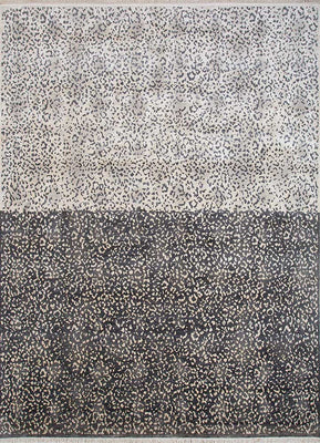 Designer Teppich - 90 x 60 cm - grau