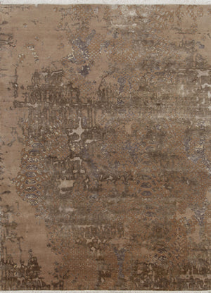 Designer Teppich - 150 x 75 cm - beige