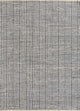 Sisalteppich - 240 x 150 cm - schwarz-weiß