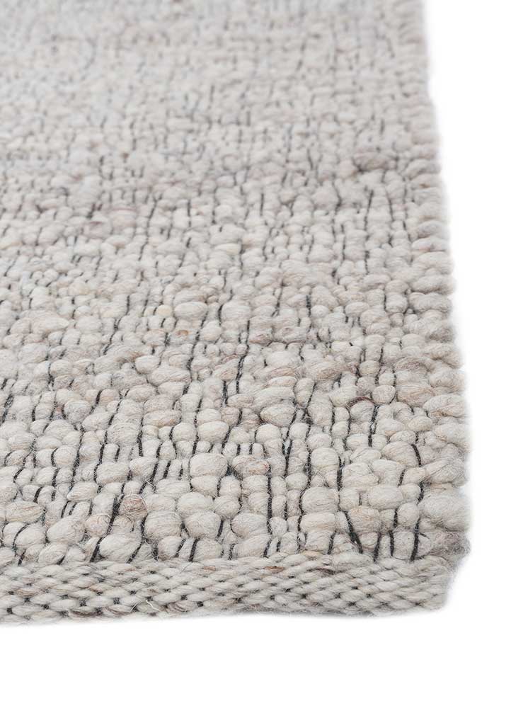 Wollteppich - 240 x 170 cm - gold
