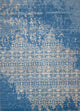 Wollteppich - 465 x 375 cm - blau