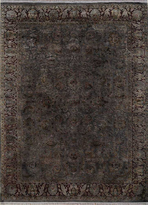 Designer Teppich - 295 x 208 cm - anthrazit