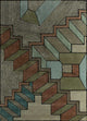Wollteppich - 240 x 180 cm - grün