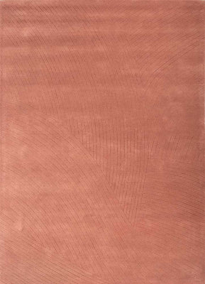 Wollteppich - 238 x 168 cm - orange
