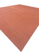 Wollteppich - 605 x 525 cm - orange