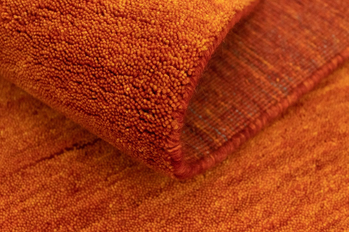 Gabbeh Teppich - Softy 400 x 80 cm - orange