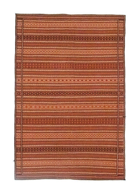 Kelim Teppich - Oriental 242 x 166 cm - braun
