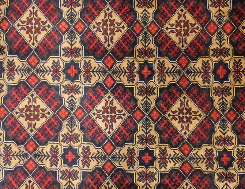 Afghan Teppich 283 x 199 cm