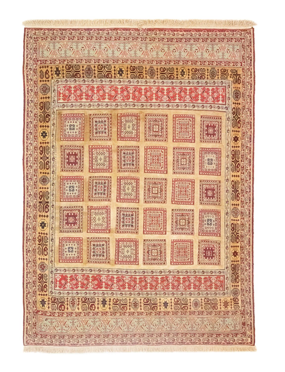 Perserteppich - Nomadic 224 x 162 cm - beige