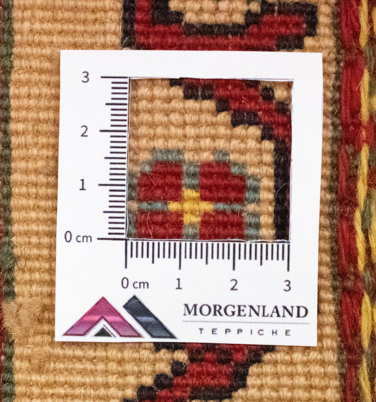 Perserteppich - Nomadic 149 x 121 cm - gold