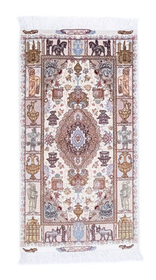 Perserteppich - Täbriz - Royal 134 x 75 cm - beige