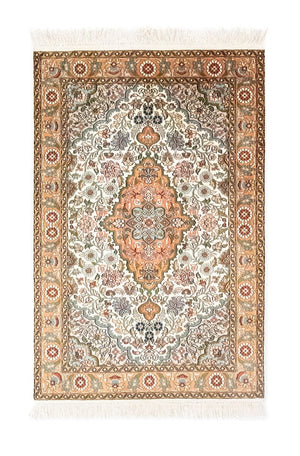 Seidenteppich - Kaschmir Seide 120 x 80 cm Teppichbrücke