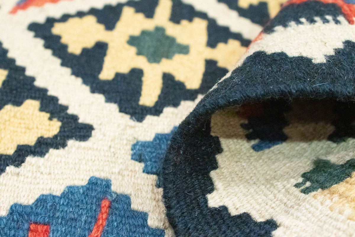 Kelim Teppich - Splash 88 x 63 cm - mehrfarbig