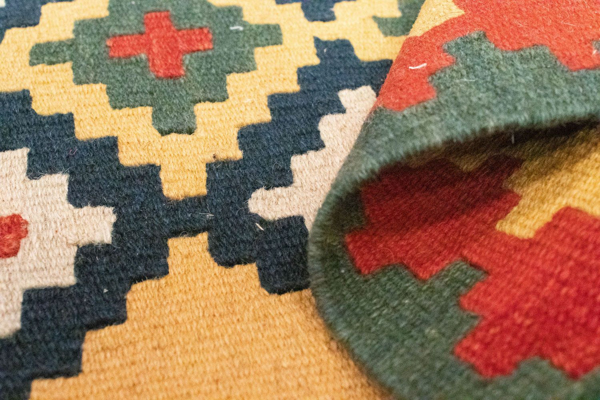 Kelim Teppich - Splash 83 x 62 cm - mehrfarbig