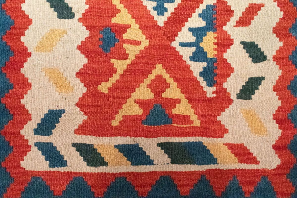 Kelim Teppich - Splash 95 x 64 cm - mehrfarbig