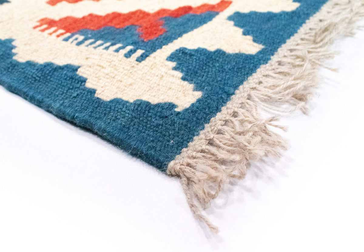 Kelim Teppich - Splash 90 x 60 cm - mehrfarbig