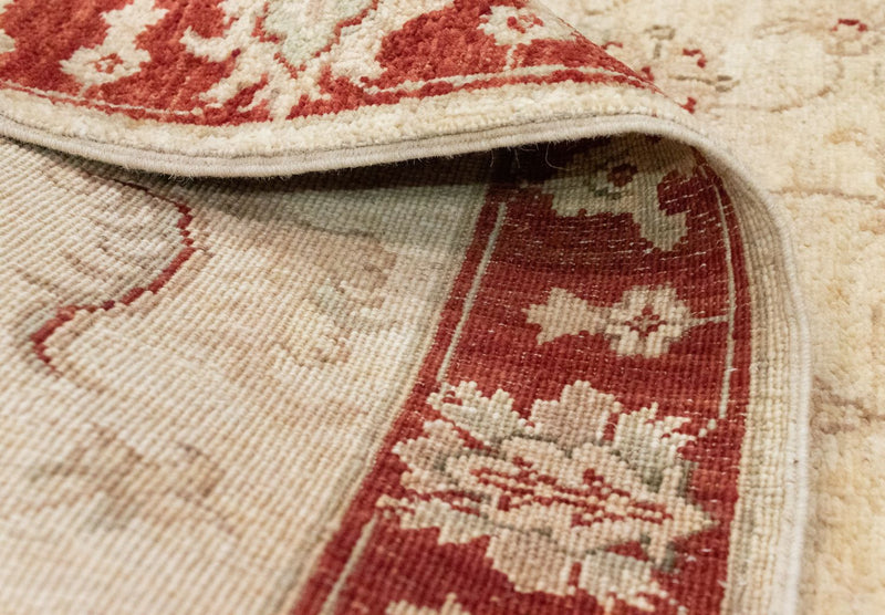 Ziegler Teppich 251 x 83 cm - beige