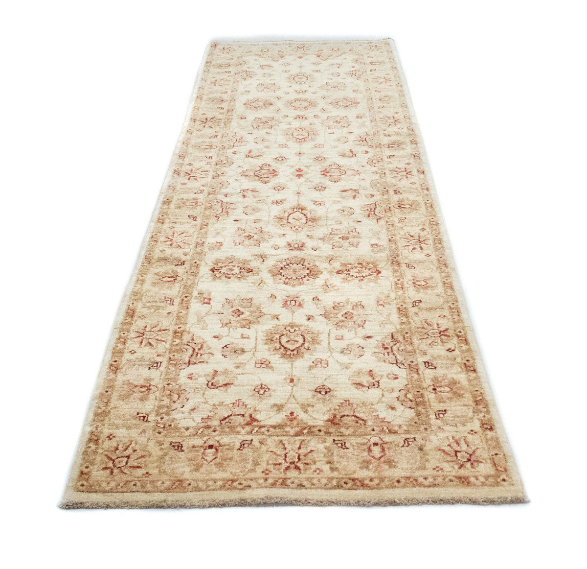 Ziegler Teppich 264 x 81 cm - beige