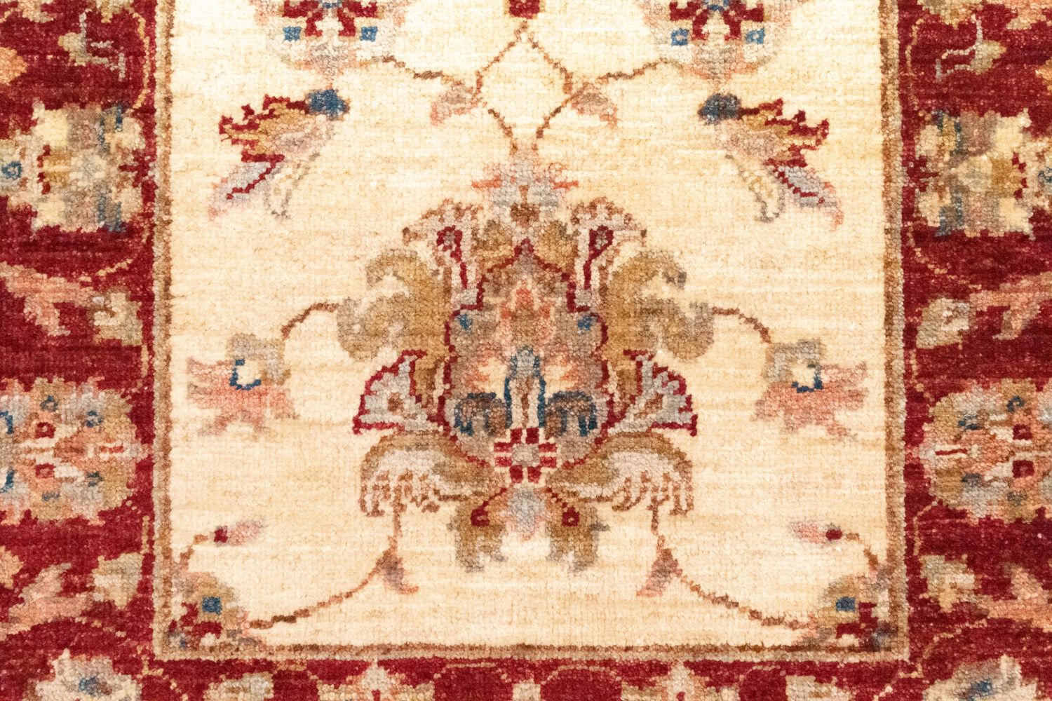 Ziegler Teppich 90 x 61 cm - beige