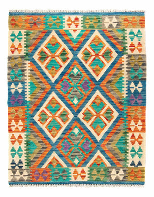 Kelim Teppich - Splash 115 x 92 cm