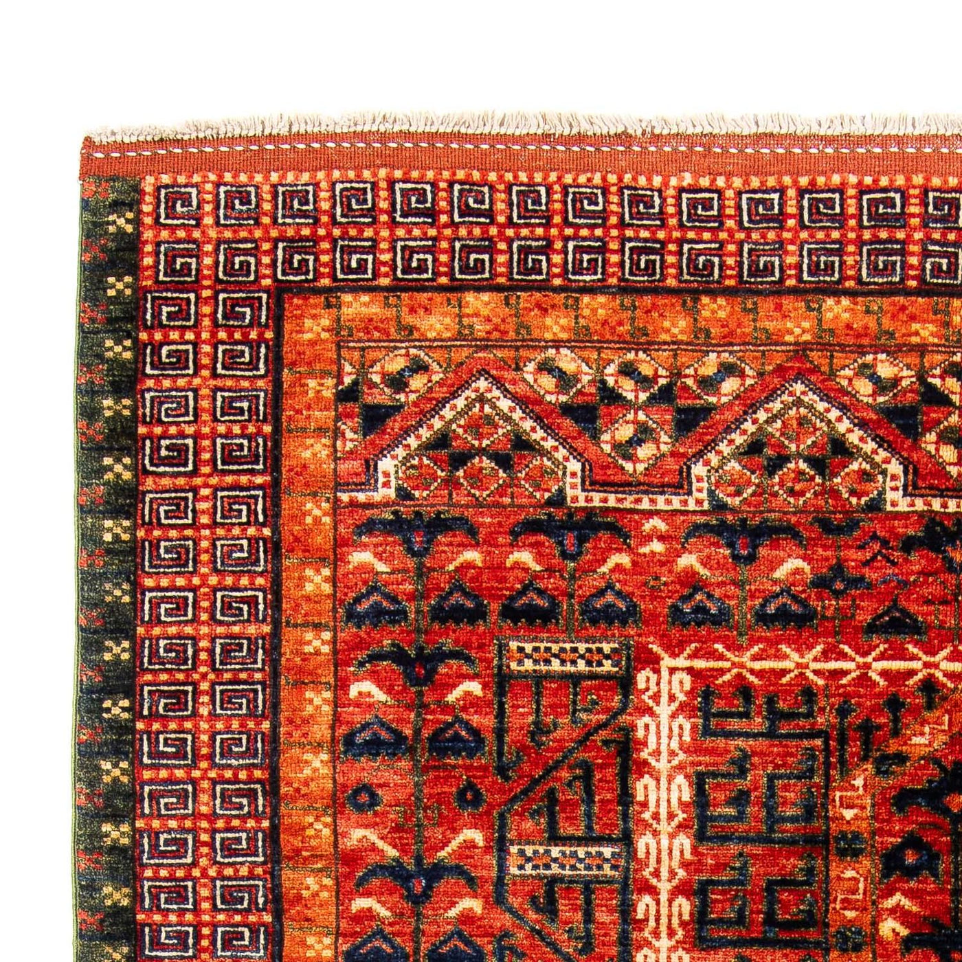 Afghan Teppich 196x158cm - Orientteppich