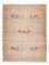 Gabbeh Teppich - Loribaft Perser 60 x 40 cm - hellchoco