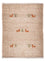 Gabbeh Teppich - Loribaft Perser 60 x 40 cm - hellchoco