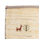 Gabbeh Teppich - Loribaft Perser 60 x 40 cm - beige