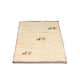 Gabbeh Teppich - Loribaft Perser 60 x 40 cm - beige