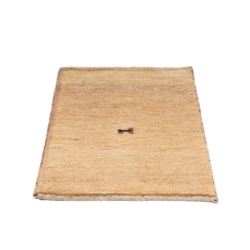 Gabbeh Teppich - Loribaft Perser 60 x 40 cm - beige