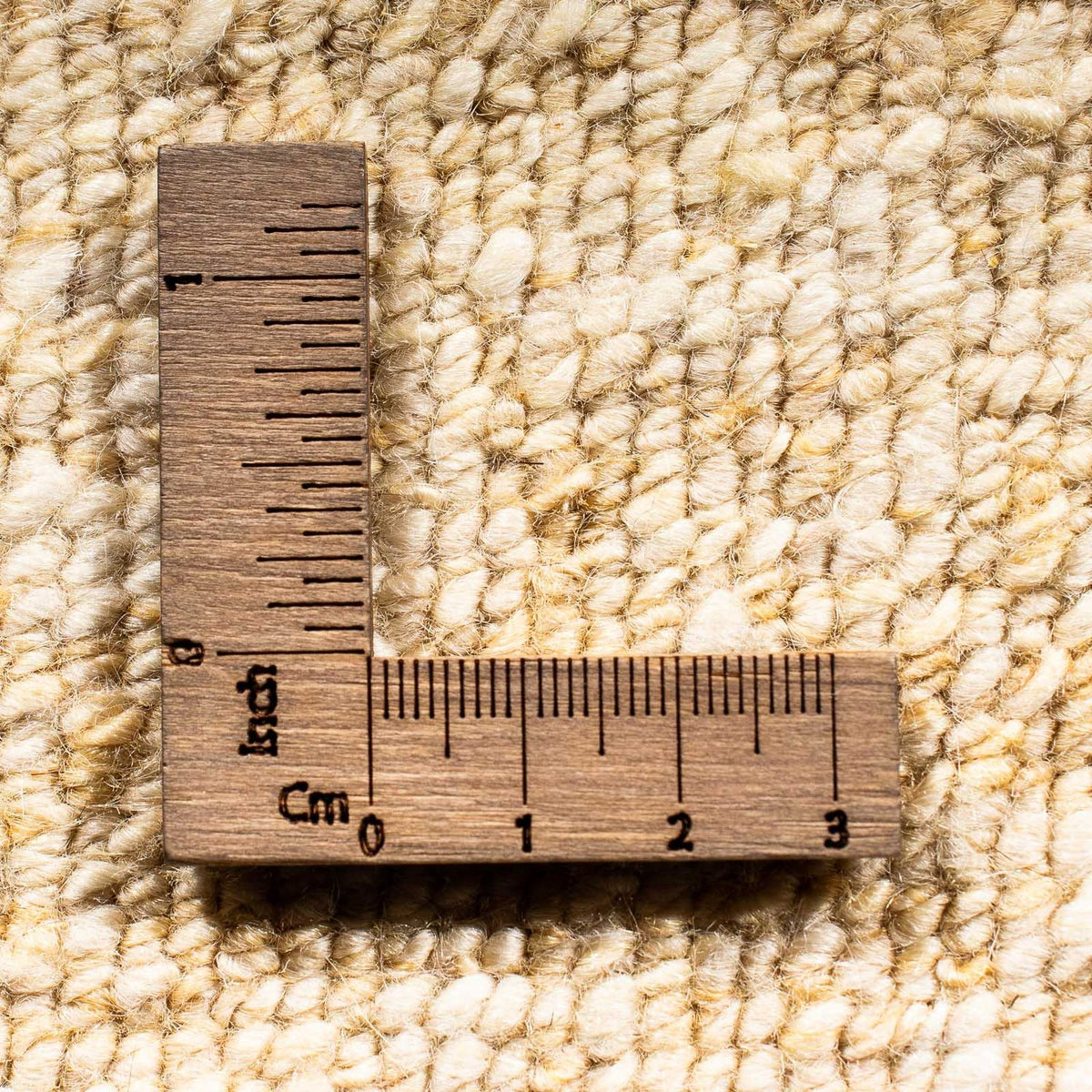 Gabbeh Teppich - Loribaft Perser 60 x 40 cm - beige