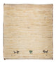 Gabbeh Teppich - Loribaft Perser 45 x 40 cm