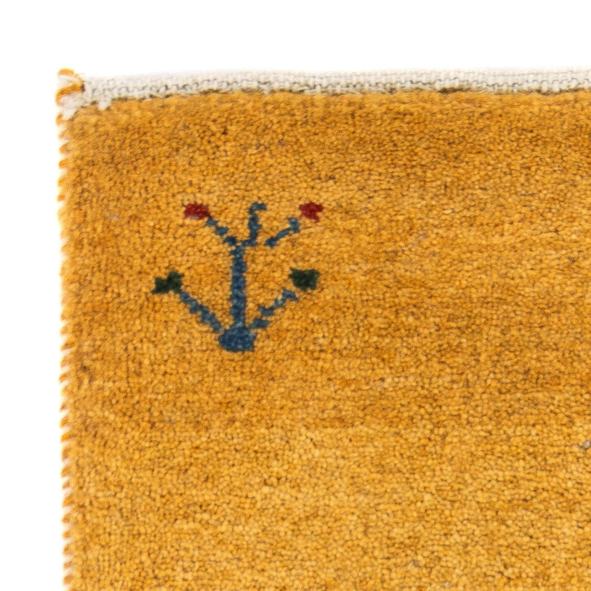 Gabbeh Teppich - Loribaft Perser 60 x 40 cm - orange