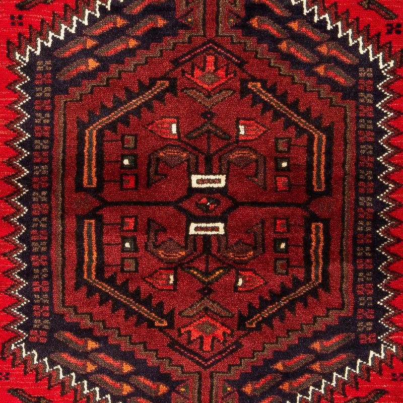 Perserteppich - Nomadic 165 x 102 cm - dunkelrot