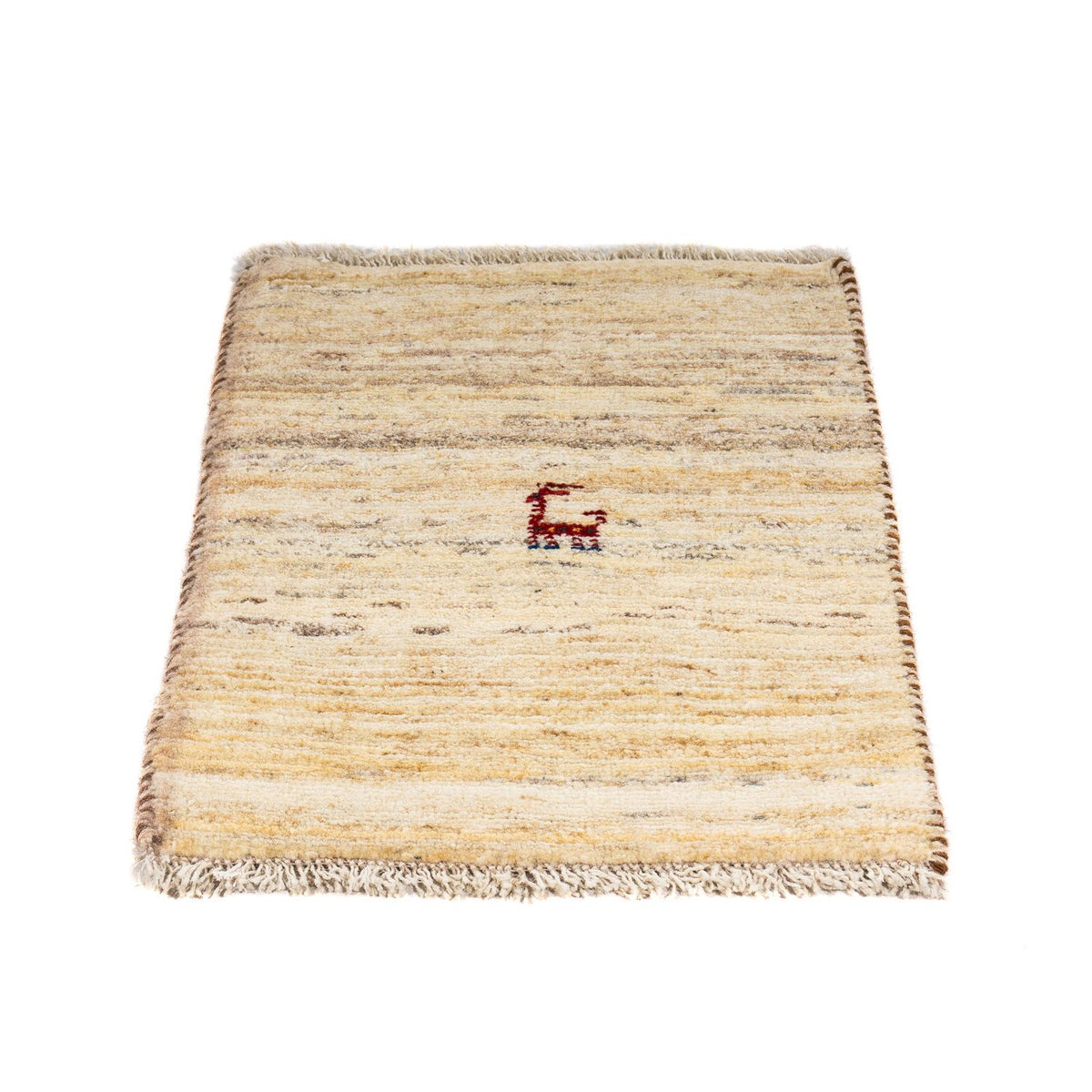 Gabbeh Teppich - Perser 60 x 40 cm - beige