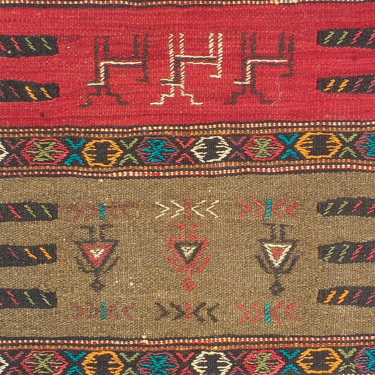 Kelim Teppich - Oriental - 170 x 100 cm - mehrfarbig