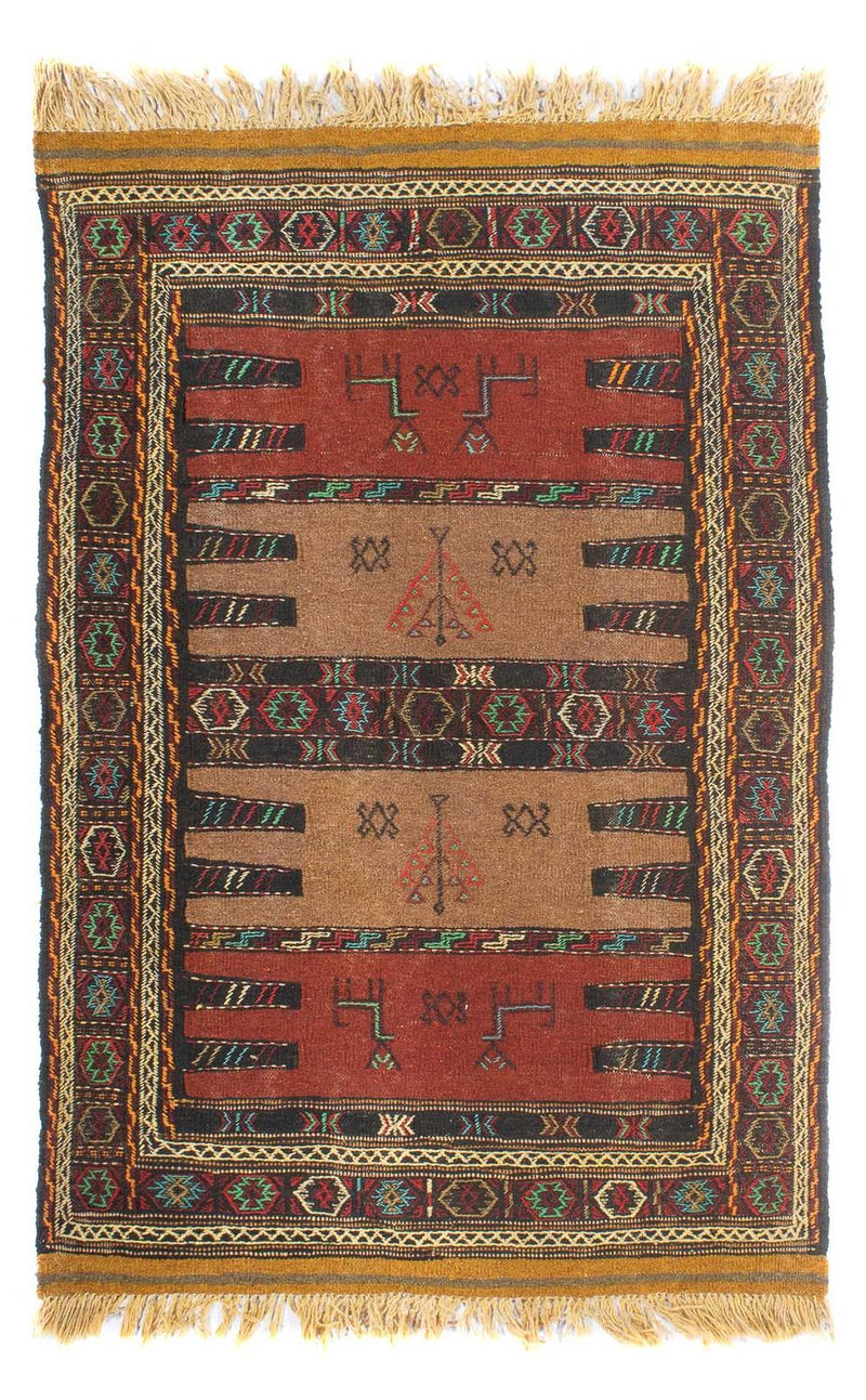 Kelim Teppich - Oriental - 169 x 100 cm - mehrfarbig