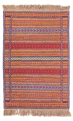 Kelim Teppich - Oriental - 123 x 80 cm - mehrfarbig